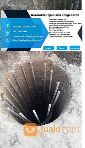 Jasa Borepile Dan Strouspile Diameter 30 Cm Di Karang Tengah Sentul Sumur Batu