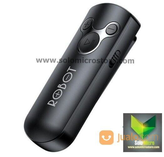 Robot RS10 Audio Receiver BT Bluetooth 5.0 Receiver AUX 3.5mm Stereo Termurah