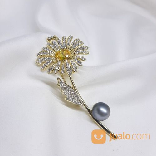 BROS BUNGA MUTIARA LAUT BERSERTIFIKAT, BROS MUTIARA ASLI, BROS JILBAB, BROS KEBAYA, BROS BAJU - 1