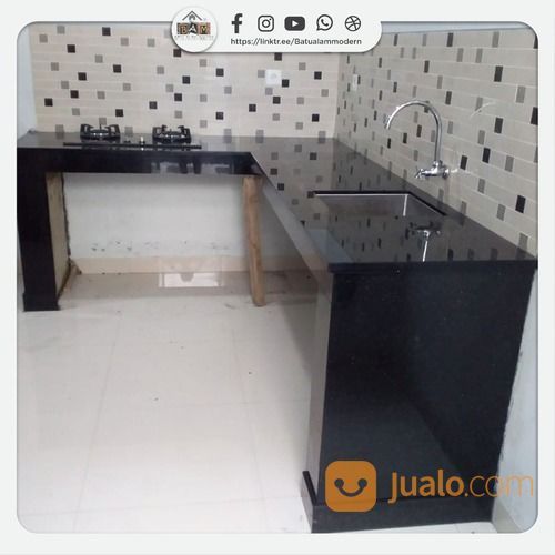 Meja Dapur Granit Hitam Palembang