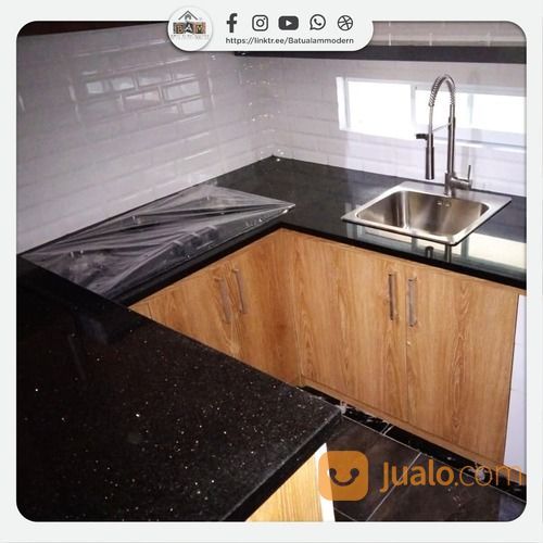 Meja Dapur Granit Hitam Palembang