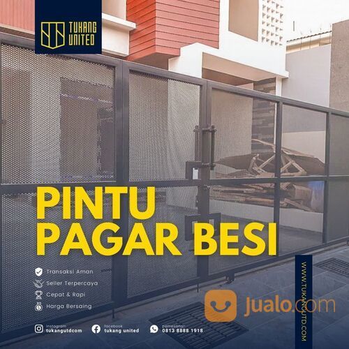 Pintu Pagar Besi Minimalis Bali