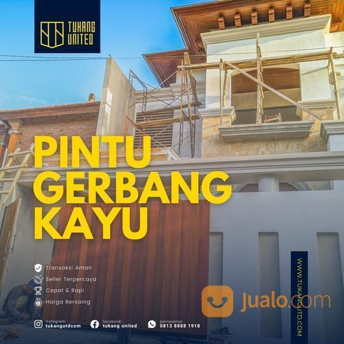 Pintu Carport Kayu Bengkirai JL_015