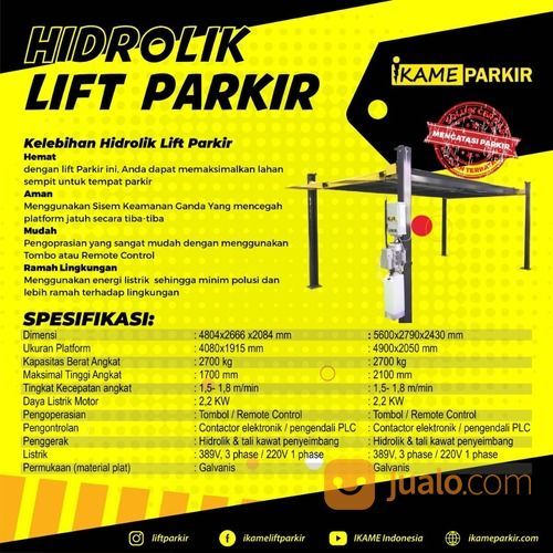 Hidrolik Lift Parkir Mobil IKAME Parkir Nya Para Sultan