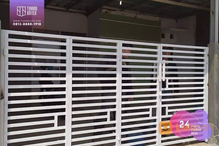 PINTU PAGAR LIPAT MINIMALIS TABANAN BALI