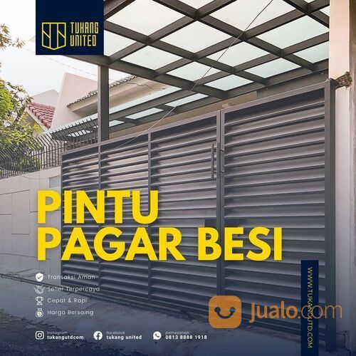 PINTU PAGAR LIPAT MINIMALIS TABANAN BALI