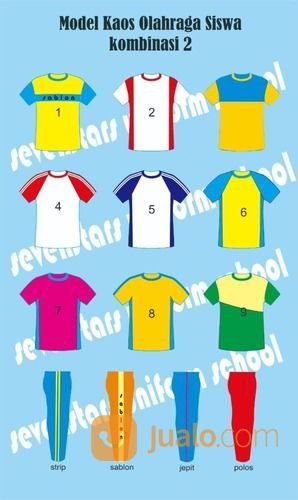 Kaos Olahraga Siswa