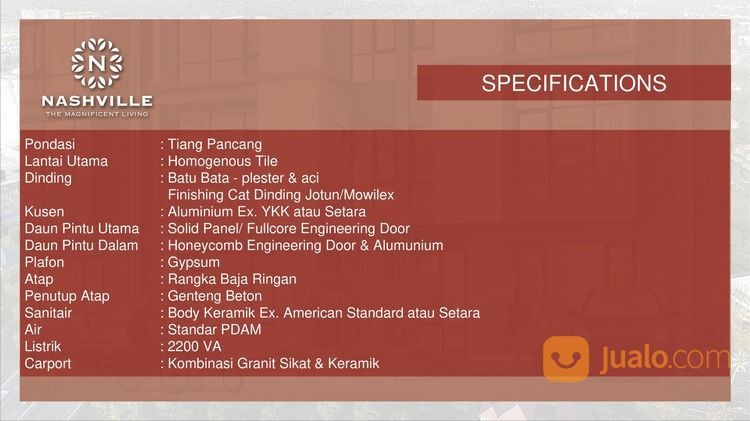 Cluster NASHVILLE @ Kota Wisata Cibubur