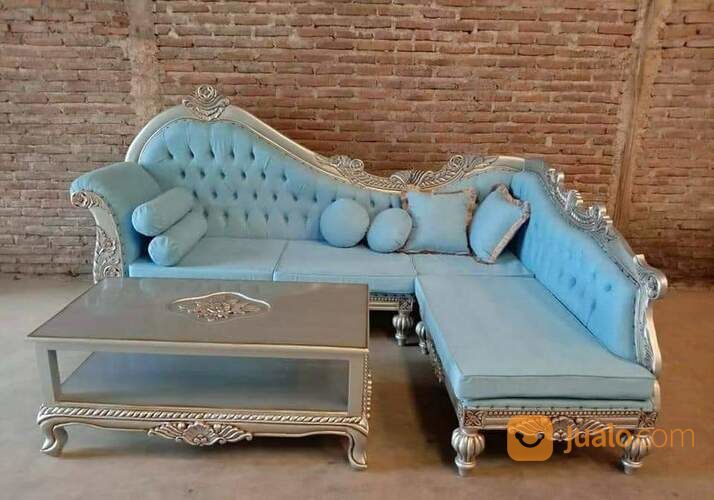 Kursi Sofa Sudut L Ruangan Cat Duco