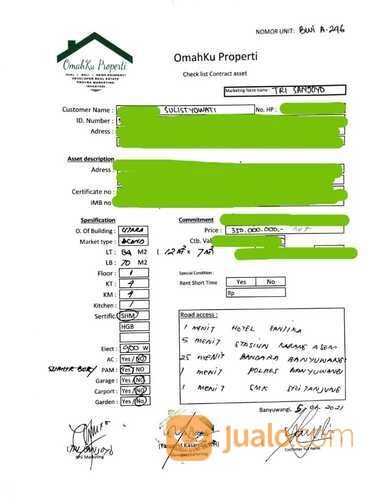 (BWI A.246) Rumah Kost Strategis Perumahan Brawijaya Cevila Indah - Banyuwangi