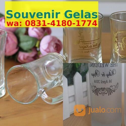 Souvenir Gelas Di Nonongan Solo
