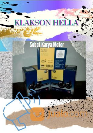 Ready Klakson Motor Hella Termurahhh