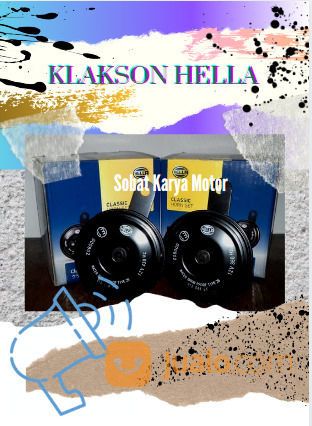 Ready Klakson Motor Hella Termurahhh