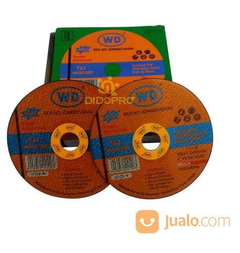 Batu Resibon Gerinda Gurinda Potong Besi Mata Cutting Wheel WD 4 X 1