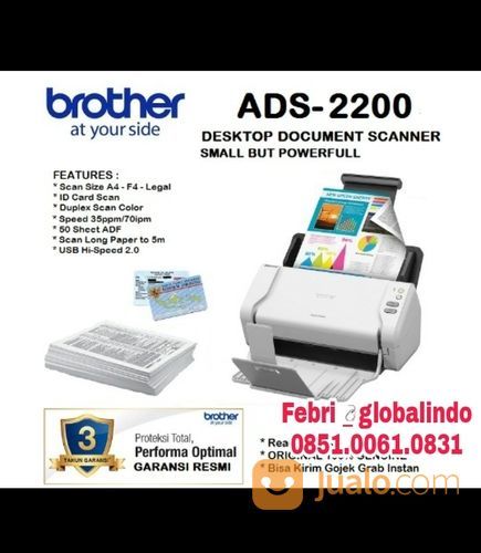Scanner Brother ADS-2200 2 Slide