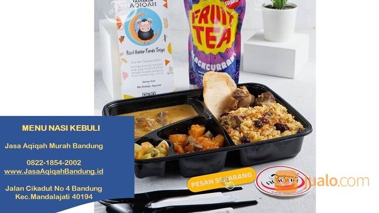 TERPERCAYA, WA 0822-1854-2002, Biaya Aqiqah Nasi Kebuli Bandung Raya