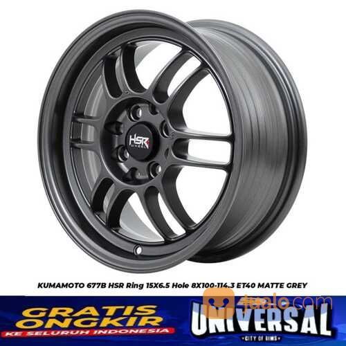 Velg Mobil Ring 15 HSR Kumamoto R15 Model Enkei Rpf1 Pcd 4x100 4x1143 Xenia Livina Vios