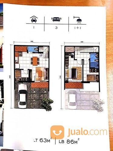 Rumah Tinggal Di Green Village, Cipondoh, Tangerang