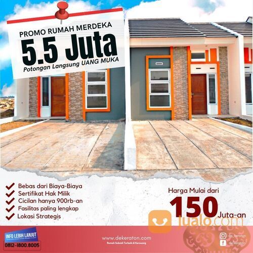 Perumahan De Keraton Di Kosambi Perumahan Subsidi Terbaik Di Karawang Rumah Murah