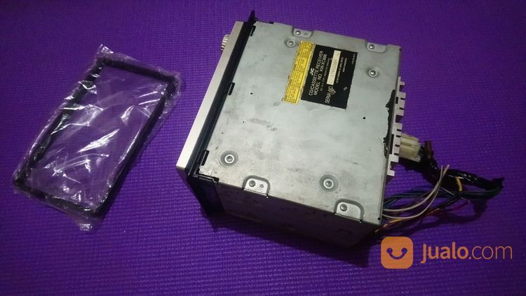 JVC D Din Cassette CD Radio Head Unit Classic