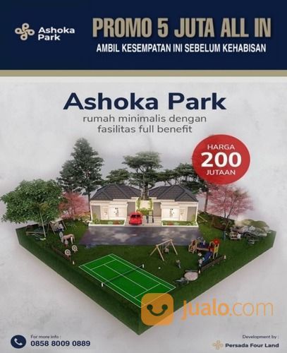 RUMAH DP 5JT DI ASHOKA PARK GUNUNG SINDUR
