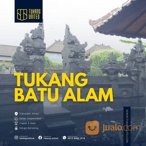 TUKANG PELINGGIH BATU SELEM TABANAN BALI
