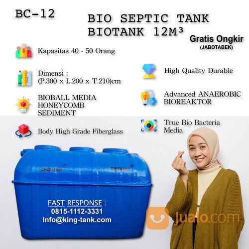 Septic Tank BIOTANK BIO 12000 Liter / 12m3