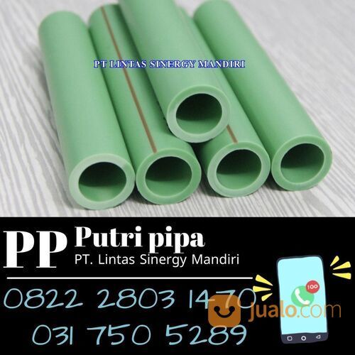 Pipa PPR Vinilon Siap Support Proyek Untuk Air Panas Dan Dingin Bertekanan