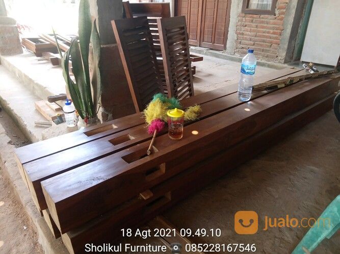 RUMAH KAYU MINIMALIS 3M X 5M KAYU JATI