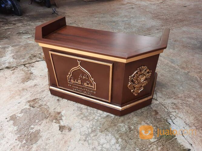 Meja Majlis Taklim Minimalis Kayu Jati