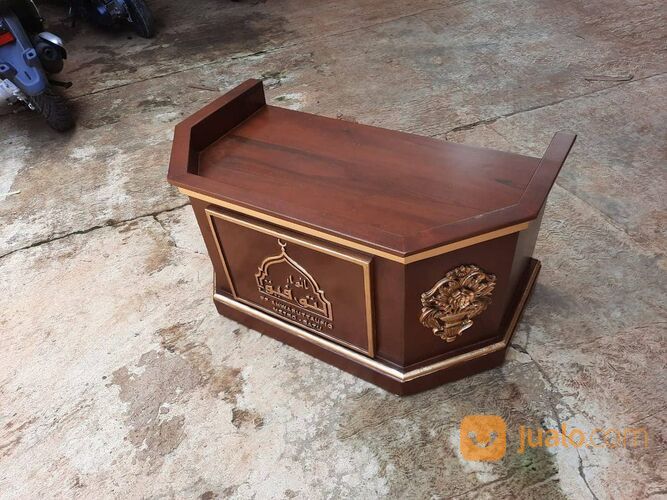 Meja Majlis Taklim Minimalis Kayu Jati