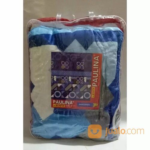 Selimut Paulina By Bonita Ukuran 160x200 Motif Prasanti