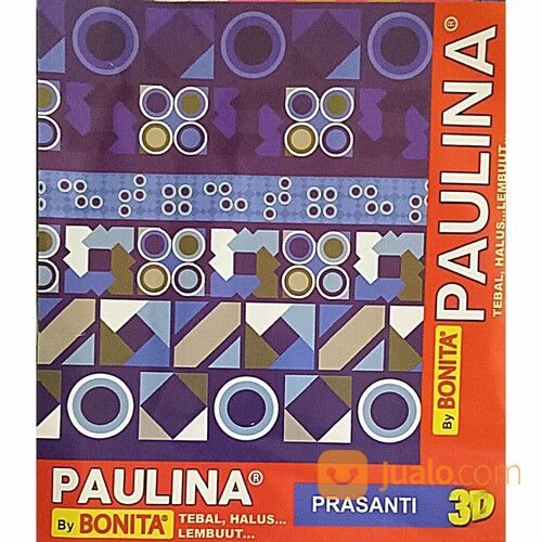 Selimut Paulina By Bonita Ukuran 160x200 Motif Prasanti