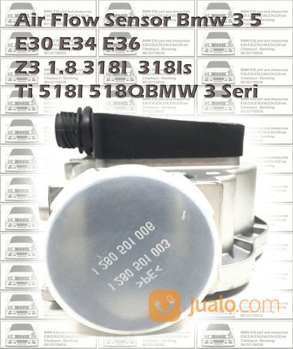 Airflow MAF Sensor Mobil BMW E30 E36 E34 316i 318i 518i Z3 M40M42M43
