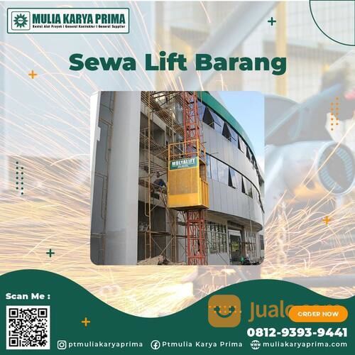 Sewa Lift Barang | Lift Material | Lift Proyek | Alimax