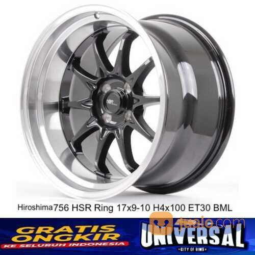 Velg HSR Hiroshima Ring 17 Celong Type Ce28 R17 Velg Jazz Etios Lancer Vios