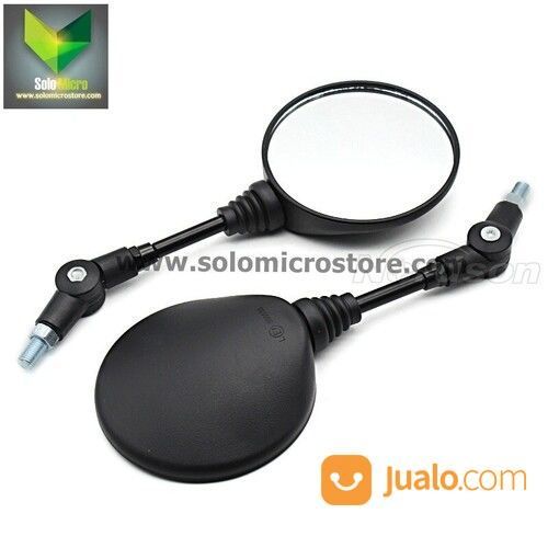 Kaca Spion Motor Retro Jadul Model Bulat Universal Matic Vespa Trail Termurah