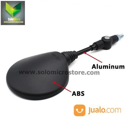 Kaca Spion Motor Retro Jadul Model Bulat Universal Matic Vespa Trail Termurah