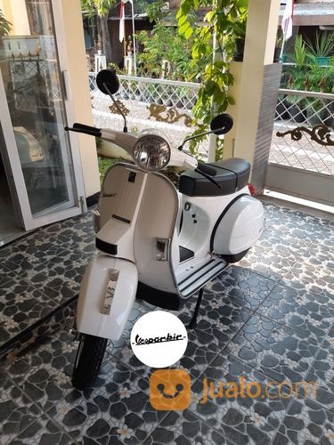 Vespa Modif New PX Real White