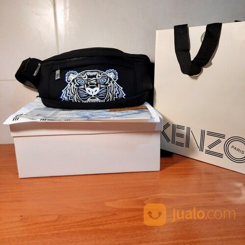 KENZO CANVAS TIGER BUMBAG