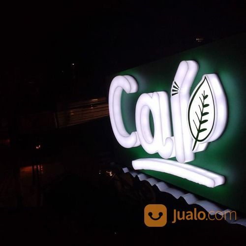 Custom Huruf Timbul & Logo Acrylic