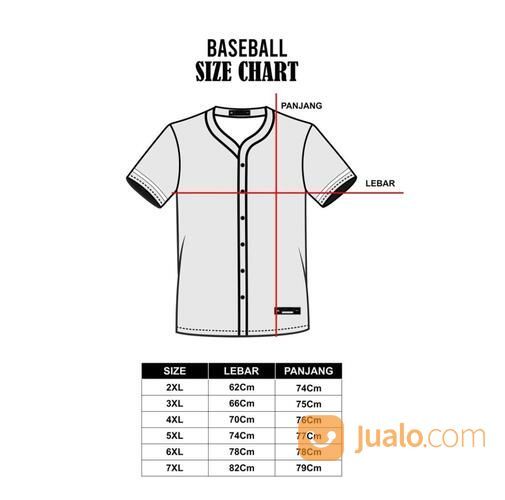 BAJU BASEBALL BIGSIZE JUMBO UKURAN BESAR KAOS OLAHRAGA PRIA