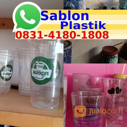 Jasa Sablon Plastik Klip