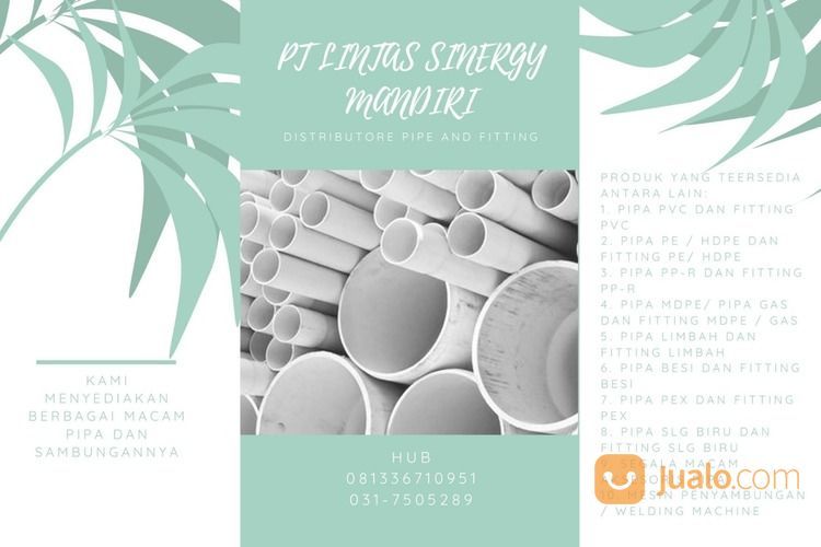 PIPA PVC MURAH DAN BERKUALITAS
