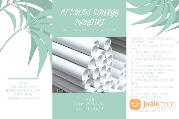 PIPA PVC MURAH DAN BERKUALITAS