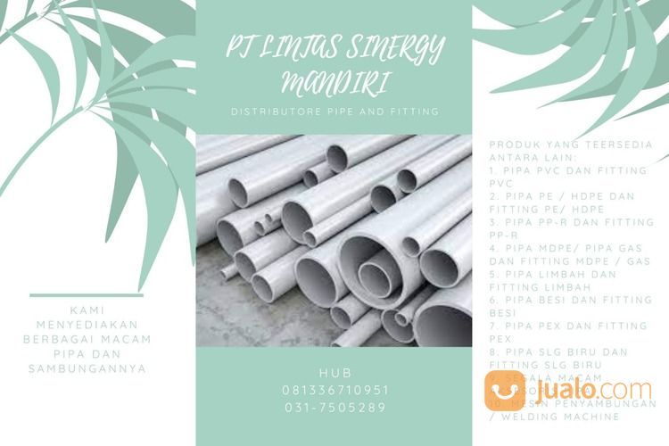 PIPA PVC MURAH DAN BERKUALITAS