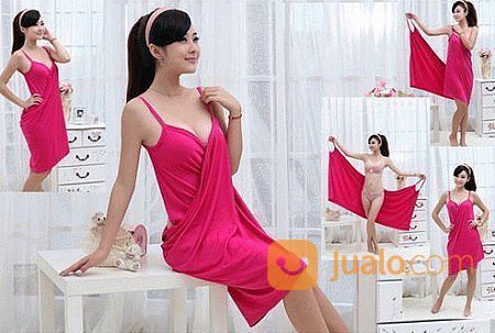Baju Handuk Wearable Towel Kimono Renang Mandi Multi Fungsi Karakter
