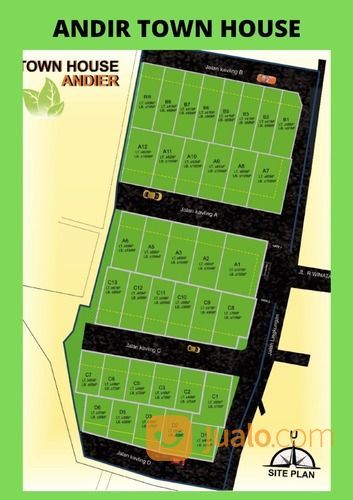 ANDIR TOWN HOUSE Rumah Baru Di Pusat Kota Dengan Harga 600 Jutaan