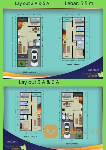 ANDIR TOWN HOUSE Rumah Baru Di Pusat Kota Dengan Harga 600 Jutaan
