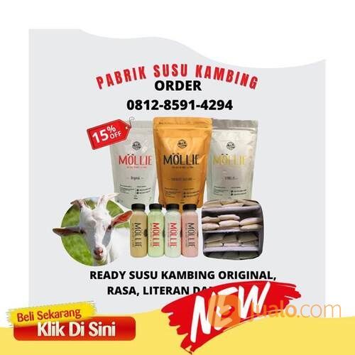 BISA COD! WA 0812-8591-4294, Pabrik Susu Kambing Murni Apartemen Oasis Mitra Sarana